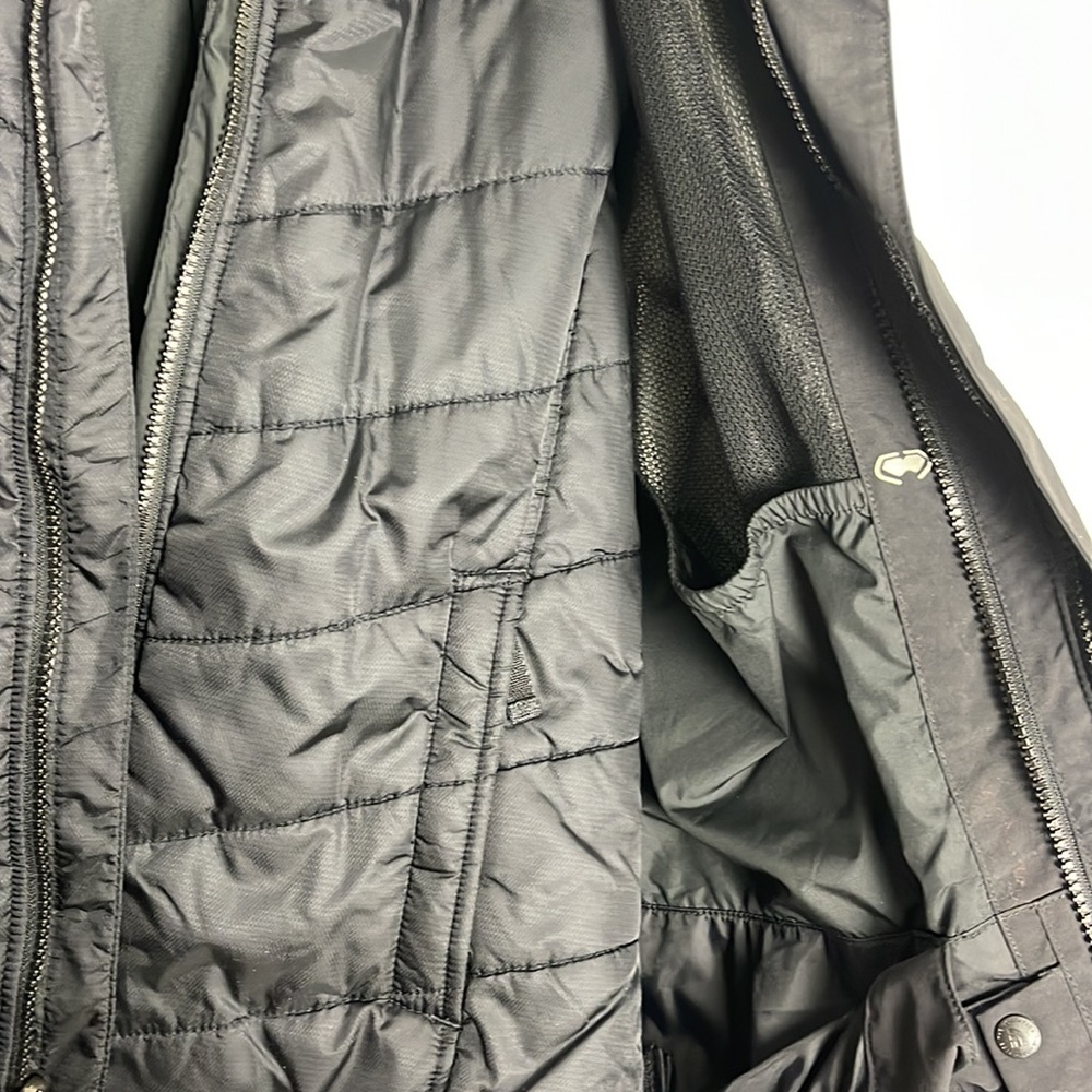 The North Face Two Layer Shell Jacket Black And W… - image 6